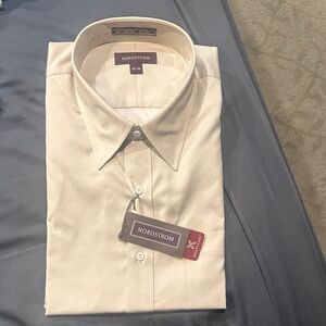 Nordstrom Men's Beige Dress Shirt